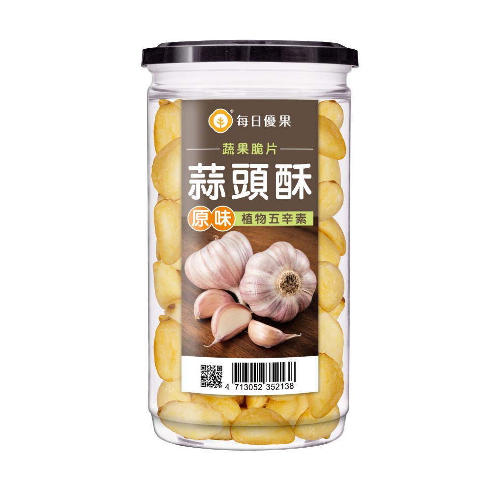 罐裝原味蒜頭酥