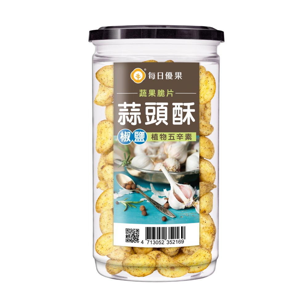 罐裝椒鹽蒜頭酥