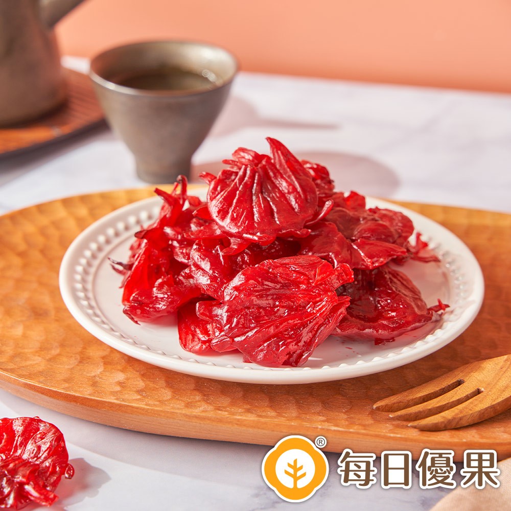 玫瑰洛神花乾大包裝400G 每日優果