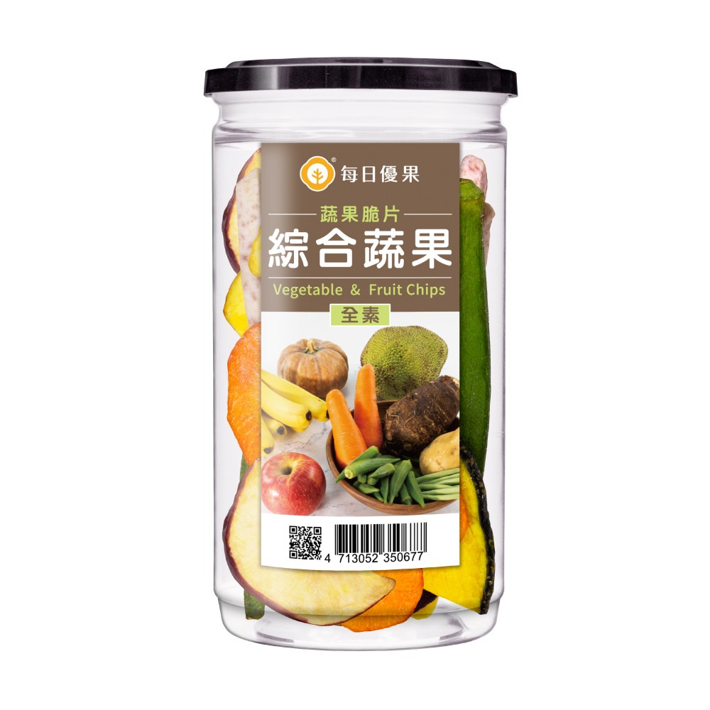罐裝綜合蔬果脆片