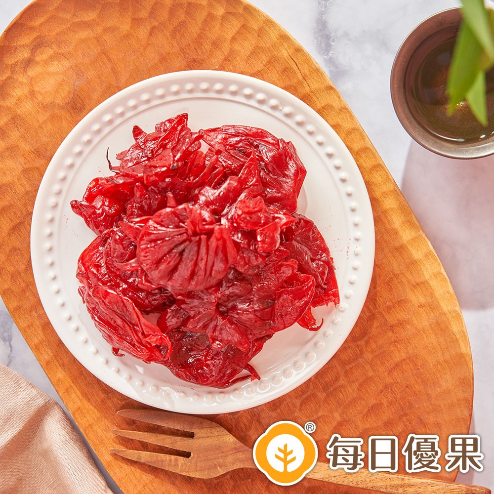 玫瑰洛神花乾200G 每日優果