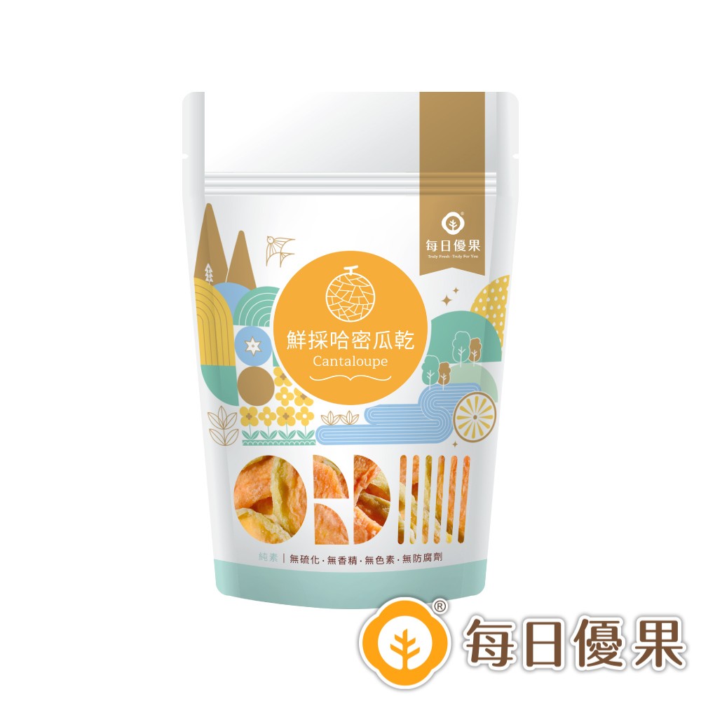 鮮採哈密瓜乾隨手包