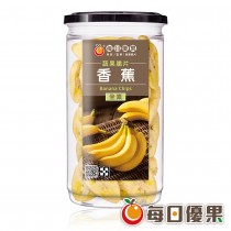 罐裝香蕉脆片160G 每日優果