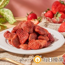 鮮採草莓乾大包裝370G 每日優果