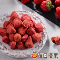 草莓凍乾30G 每日優果